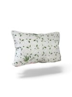 Pernă matlasată anti-alergică, albă cu aloe vera, 50×70
