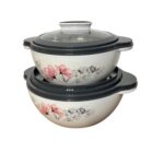 Set 2 castroane termo izolante, capacitate de menținere mâncare caldă până la 4-6 ore - imagine 2